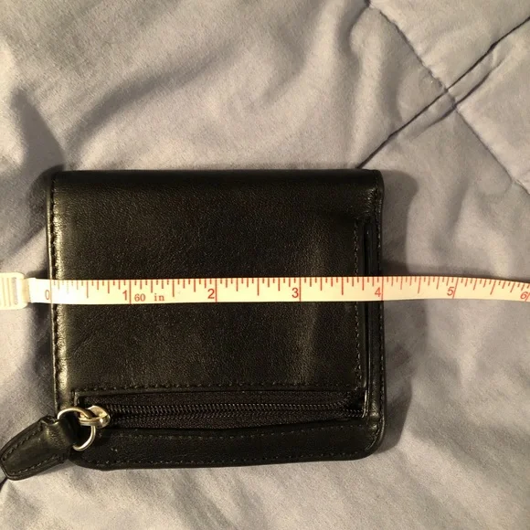 Coach New York black leather bifold wallet - Picture 7 of 7